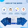 CLINIQO Wipes Normal saline 20 sterile wipes 15*16 cm (PACK