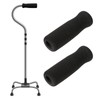 Cane Handle Grip Replacement, 2 PCS Walking Stick Grips for