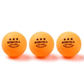 50 Pieces Ping Pong Balls, 3-Star 40+ ABS Table Tennis Balls, Good Spin and Bounce Training Ping Pong for Beginners and Professional, Suitable for Indoor and Outdoor Activities, Games