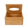 AIMALL Bamboo Tissue Box with Magnetic Lid – 6.29 x
