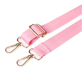 Aoktorkit 1 Pcs Universal Replacement Shoulder Strap, 2.5cm Wide Nylon Adjustable Bag Strap for Laptop Handbag Crossbody, Pink