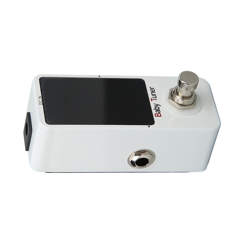Mini Pedal Tuner Monoblock Chromatic Tuning Effect for Electric Guitar