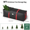 BROSYDA Christmas Tree Storage Bag, Fits Up to 9 Ft