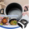 2pcs Replacement Pot Handles, Metal Short Side Handles for Pressure
