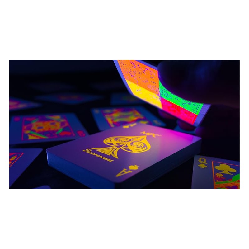 MJM Quad Florescent Playing Cards