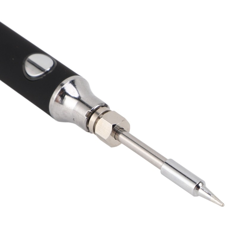 Soldering Iron Kit Cordless Electronic Welding Pen USB Rechargeable Adjustable
