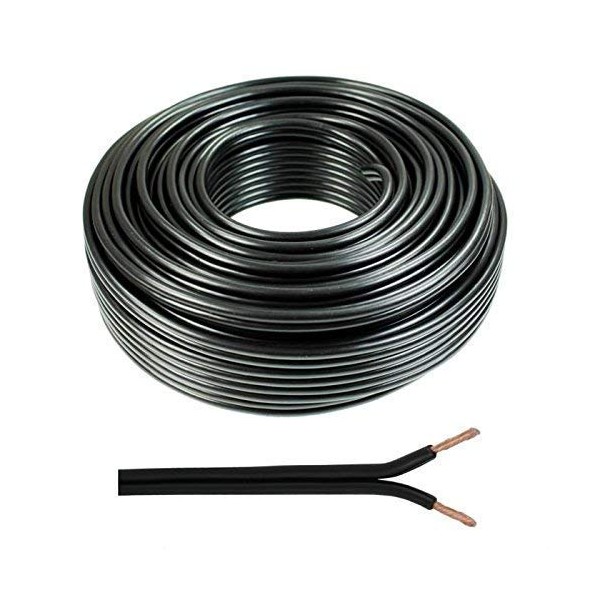2 x 0.50mm Speaker Cable Wire4U® Figure 8, Quality, 50