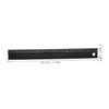SHINEOFI Precision Metal Craft Ruler Durable Measuring Tool with Scale