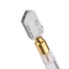 Akozon Glass Cutter, Oil Feed Glass Cutter Professional Plastic Handle