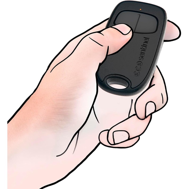 SCS Sentinel, AAM0128 SimplyControl 2 Channel Remote Control with Rotating