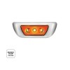 United Pacific 3 LED Double Fury Cab Light - Amber