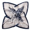 FAIRYGATE Neck Square Scarf Cool Silk Feel Red White Blue