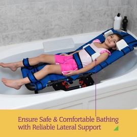 Circle Specialty Lateral Support Accessory for Anchor Bath Chair – Adjustable, Water-Resistant Cushions for Enhanced Posture, Safety & Comfort, Customizable Fit, Fits All Anchor Bath Chair Sizes