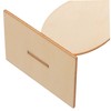DOITOOL 5pcs Wooden Clay Board for Portrait Making Safe Durable