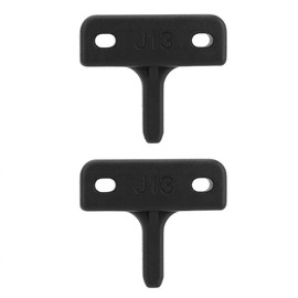 Gsycle Greenhouse Window Stay Kit, Greenhouse Halls Window Lock Kit Connectors with Robust Flat Pins for Greenhouse Part Pack of 2