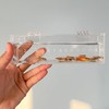 Fish Viewing Box Container with Lid and Scale, Acrylic Portable