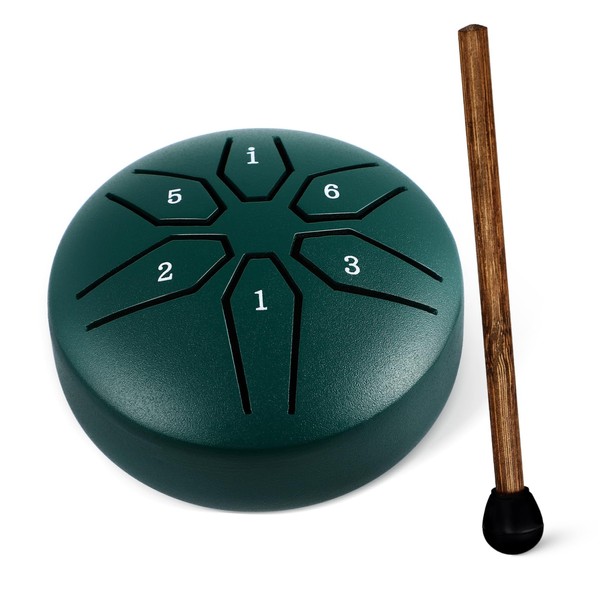 CORHAD Handheld Steel Tongue Drum Note Mini Percussion Instrument Ethereal