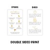 Lash Extension Aftercare Instructions Cards | 50 Pack | Size