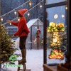 Lemical Christmas Window Decorations Lights with Suction Cup 3 Pcs