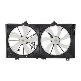 TYC 621300 Cooling Fan Assembly Compatible with 2007-2011 Toyota Camry , Black