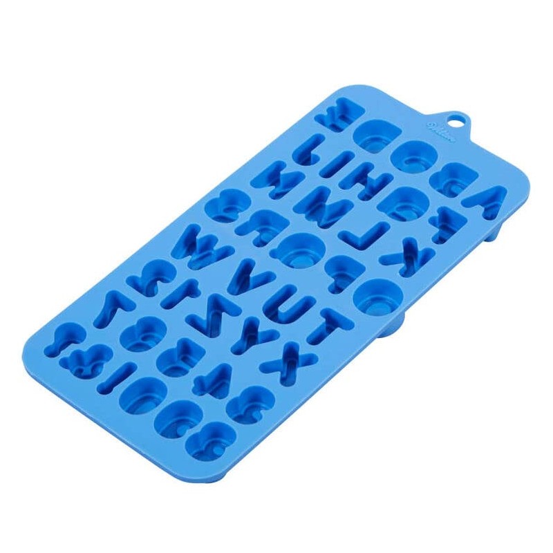 Silicone Candy mold, Letters and Numbers