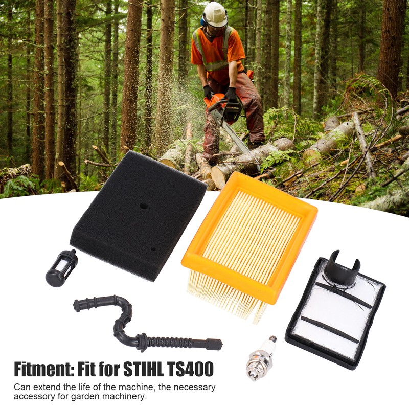 Air Filter Fuel Filter Sparking Plug Fuel Pipe Prefilter Sponge