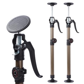 MANQO Cabinet Jack for Installing Cabinet，Adjustable Support Pole，3rd Hand Support System，Extend from 19.29 inch to 43.30 inch,Supports up to 132lbs for Drywall 2Pcs Set (Patent Design)