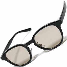 Berkut Fashionable Date Glasses, Colorless, Men's, Women's, Black x light brown