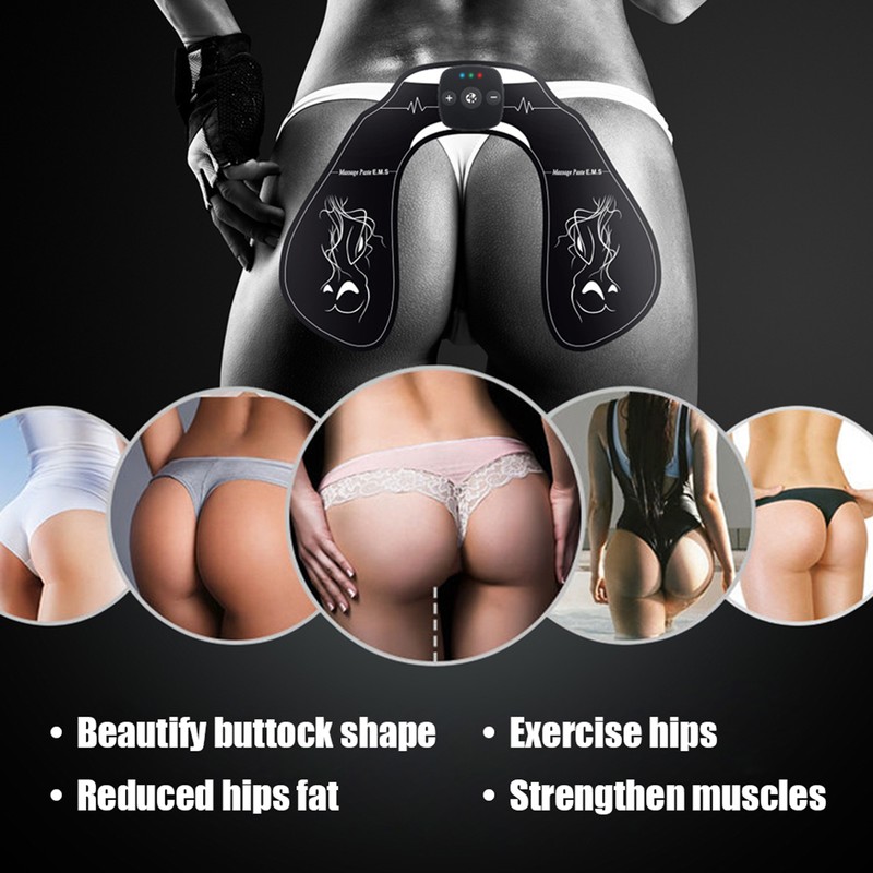 Wireless EMS Hip Trainer Remote Control Smart Buttock Lifting Massage