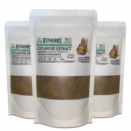 B17 Herbs Cistanche Tubulosa Extract 10:1 Powder - All Natural - 100 Grams / 3.5 oz.