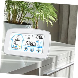 Levemolo LCD Display Digital Weather Thermometer Thermometer Humidity Gauge 433mhz Wireless Abs Material Home Room Monitor