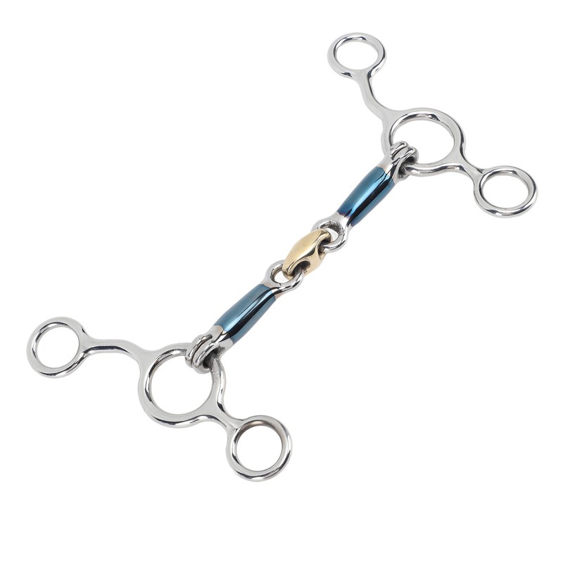 125mm Professional Snaffle Bit Stainless Steel Horse Mouth Bit Horse