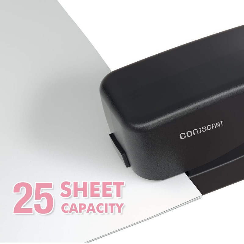 Coruscant Electric Stapler, Heavy Duty Desktop Stapler, Includes 2000 Staples