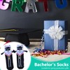 LQIOACU 1 Pair Graduation Socks, Hand in Hand Socks, Funny