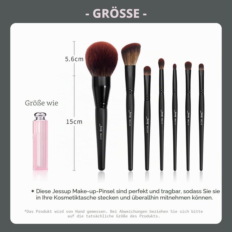 Jessup T271 Makeup Brush Set, Makeup Brush Set, Cosmetic Brush,