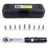 Flytuo 1/4 Inch Drive Click Torque Wrench Set, 2 to