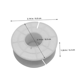 PACKOVE Copper Wire Spool Audio Loudspeaker Cable Spool Extension Cord Storage Reel Cord Organizer Reel Round Frame Design