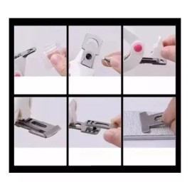 Corta Tip Profesional Para Uñas De Acrílico Con Medidor