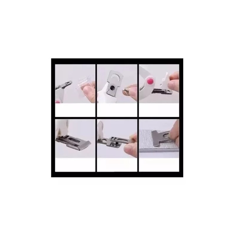Corta Tip Profesional Para Uñas De Acrílico Con Medidor