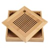 Mini Square Wooden Kongfu Tea Water Storage Serving Tray