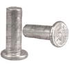 APUK 50x Solid Aluminium Flat Head Rivet M4 x 11mm