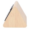 LED Digital Alarm Clock Multipurpose Wooden Clock with Voice Control