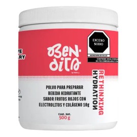 ELECTROLITOS + COLÁGENO | Bebida HIDRATANTE en Polvo | 850mg Electrolitos y 10g Peptidos de Colágeno Hidrolizado | 650mg Sodio | SIN AZÚCAR ni Coloran