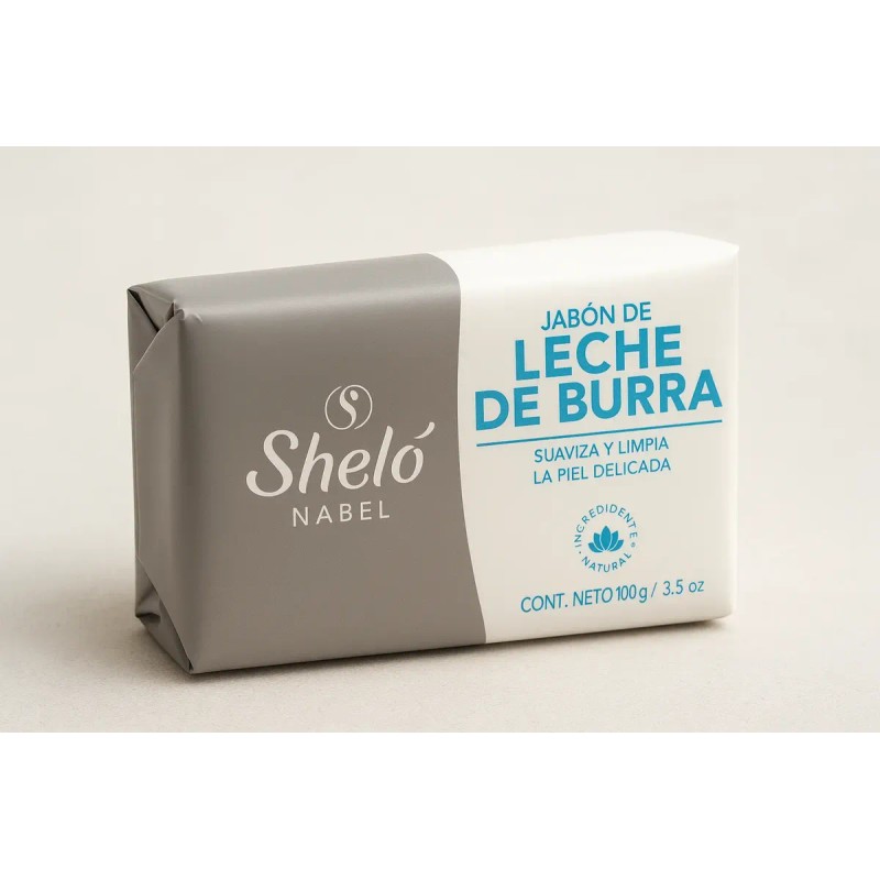 Jabón Leche De Burra Unifica Tono De La Piel Sheló