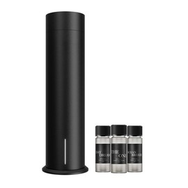 New Upgraded Diffuser Air 2 Discovery Kit with Cold-Air Diffusion Technology Covers 1000 Sqft Rechargeable Battery & Wi-Fi -  included3 Luxury Hotel-Inspired Scents 20ml - Oi:_black
