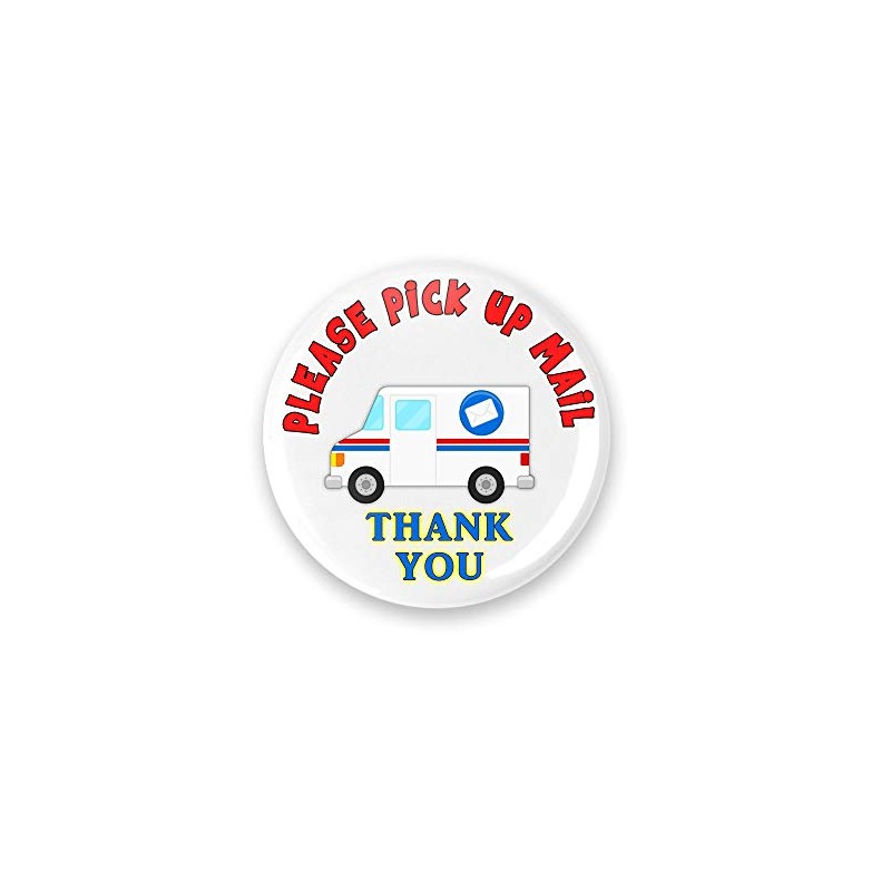 US Mail Truck Outgoing Mail Magnet Please Pick Up Mailbox