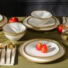 Christian Siriano Akoya Porcelain Dinnerware Set, 12-Piece - Dish Set