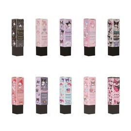 Kutsuwa Eraser, Magnetic Poppy, My Melody & Kuromi, Pack of 10 SA005-10P