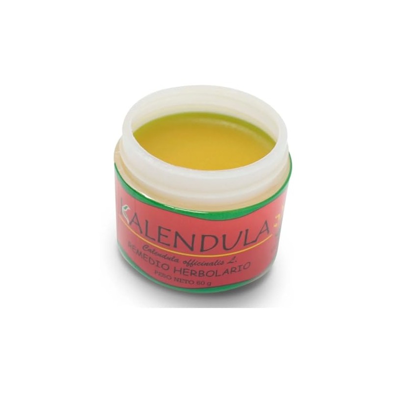 Pack 3 Pomada Natural de Caléndula 60g - Altamente Concentrada.