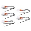 5Pcs PTC Heating Element Aluminum Shell Continuous Heat Output Automatic